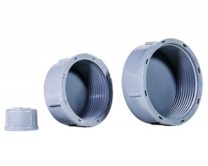Nắp kh&oacute;a PVC ren trong 21 d&agrave;y B&igrave;nh Minh