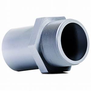 Nối PVC 27 ren ngo&agrave;i 34 d&agrave;y B&igrave;nh Minh