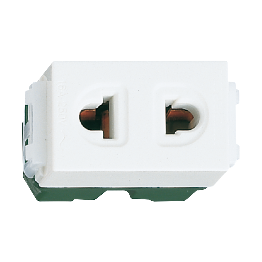 Ổ cắm 2 chấu 16A 250VAC WEV1091SW Panasonic