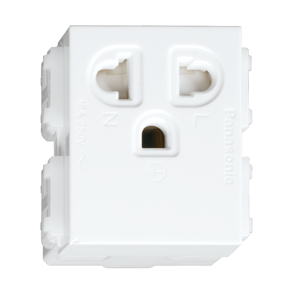 Ổ cắm 3 chấu 16A 250VAC WEV1181SW Panasonic