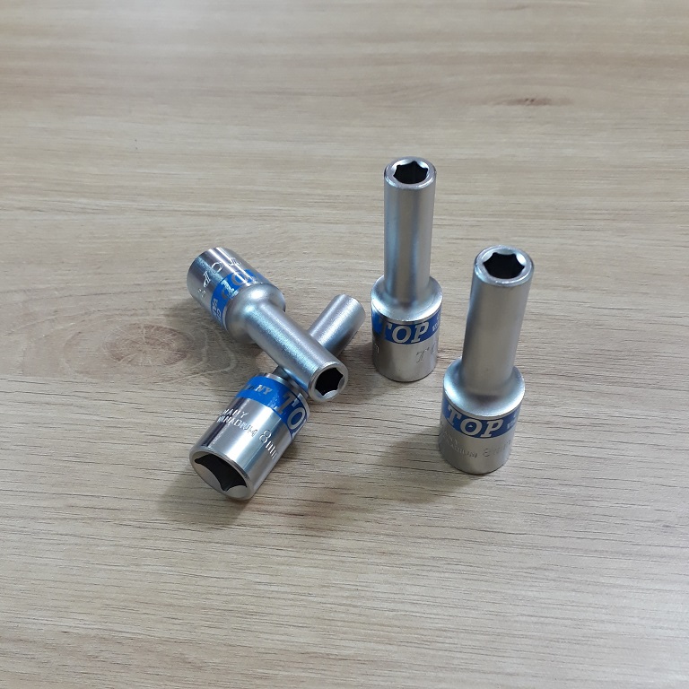 Đầu tu&yacute;p 1/2'' ra lục gi&aacute;c 8mm TOP TSB-D08M (d&agrave;i)