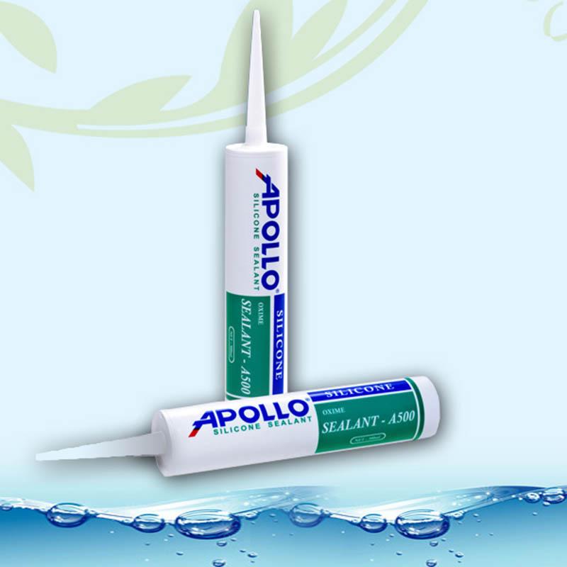 Keo silicone Apollo A500 - M&agrave;u trắng trong