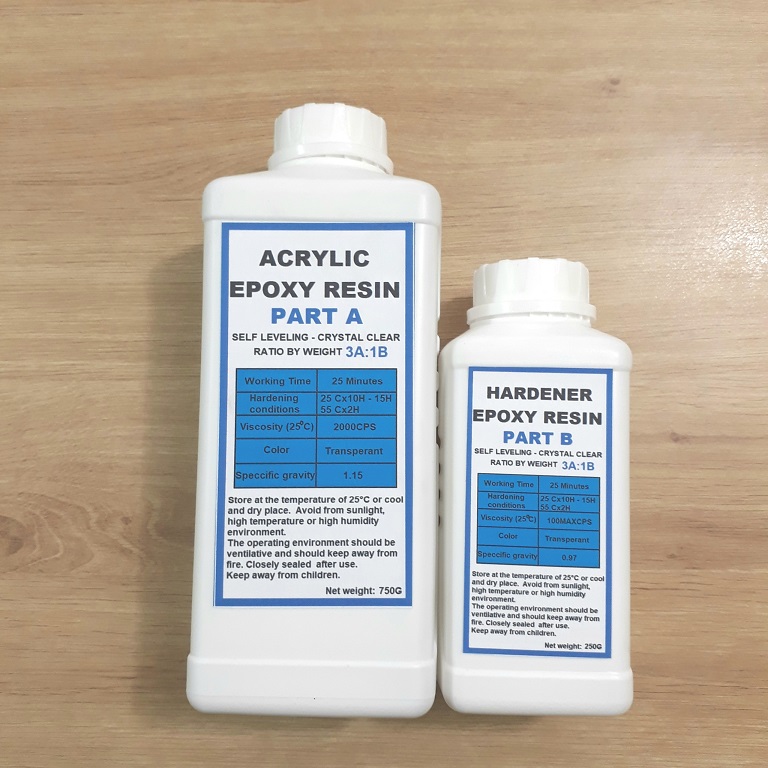 Keo Epoxy Resin AB 2 th&agrave;nh phần
