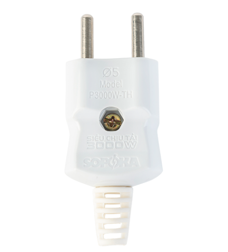 Ph&iacute;ch cắm si&ecirc;u chịu tải th&acirc;n hẹp Sopoka P3000W-TH