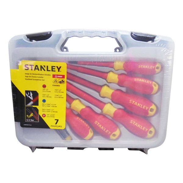 Bộ tua v&iacute;t c&aacute;ch điện 7 c&acirc;y Stanley STMT60175