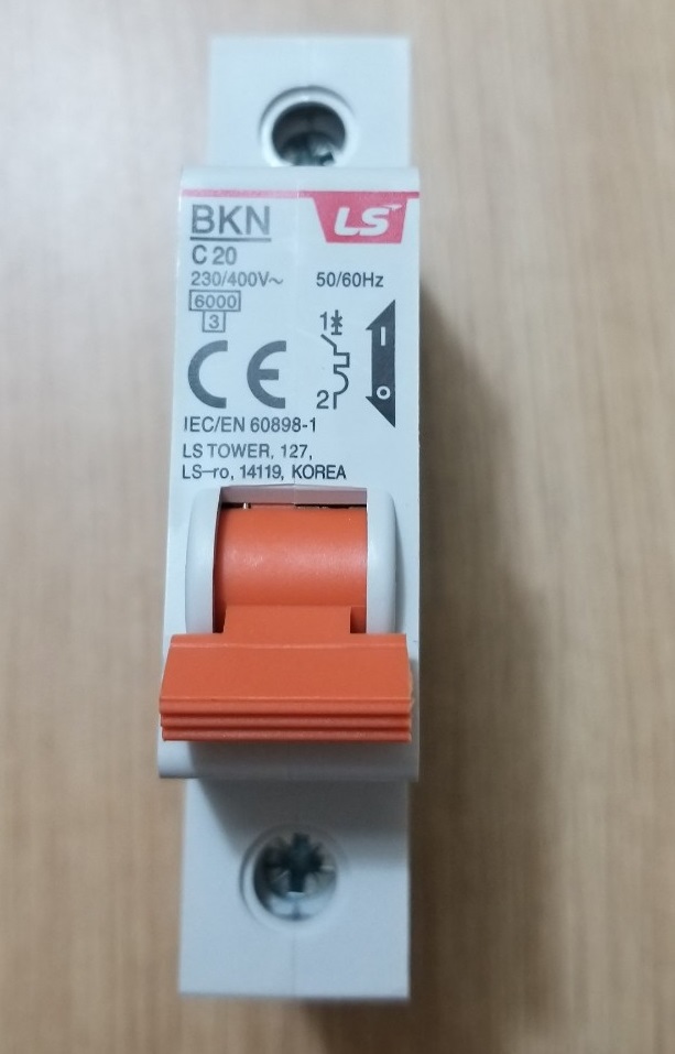 Cầu dao tự động MCB LS BKN-1P20A