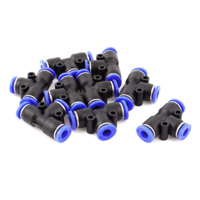 Nối hơi chữ T phi 8mm Airtac PE8 AT