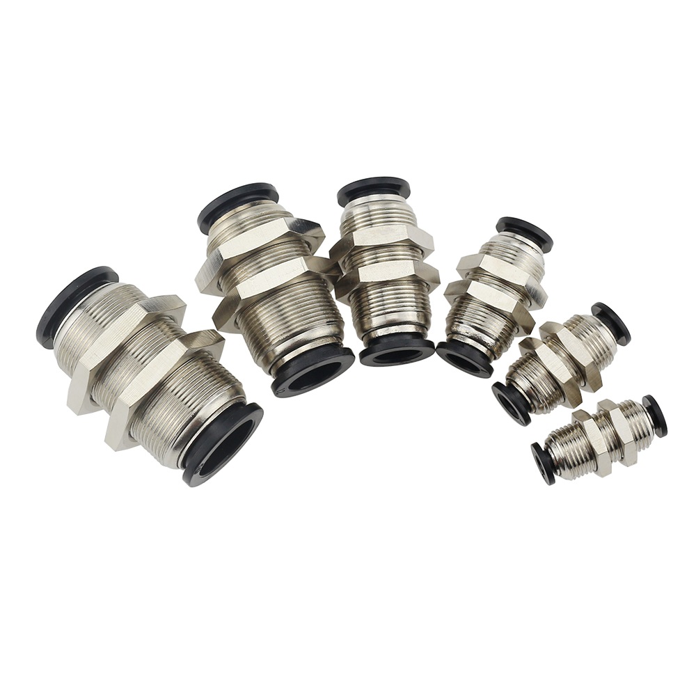 Đầu nối hơi thẳng 2 đầu phi 8mm Airtac PM8D