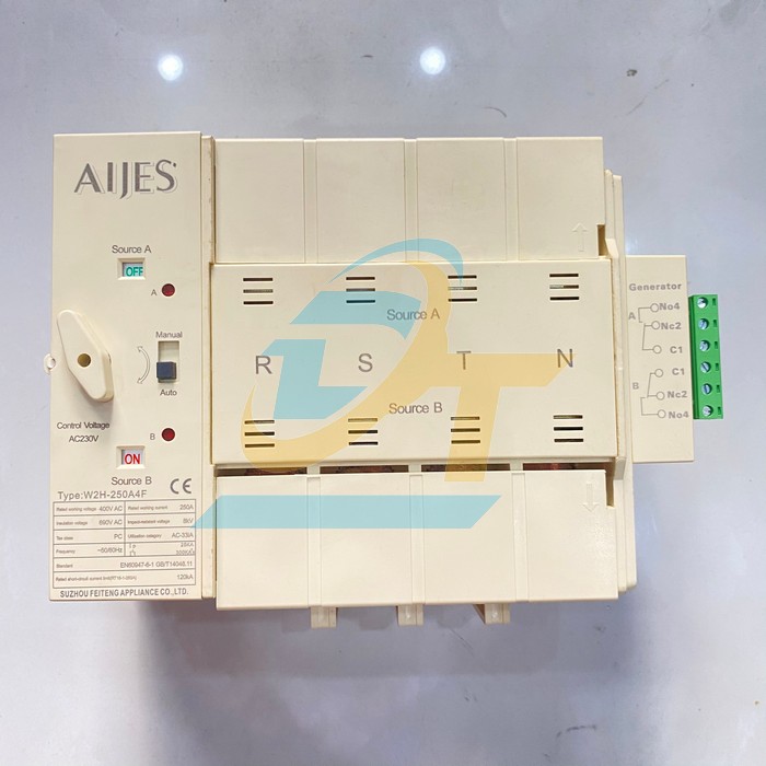 Bộ chuyển nguồn tự động ATS Aijes W2H-250A4F