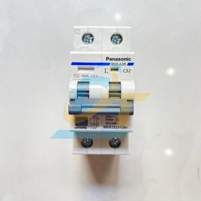 Cầu dao chống giật RCBO 2P 32A Panasonic BBDE23231CNV