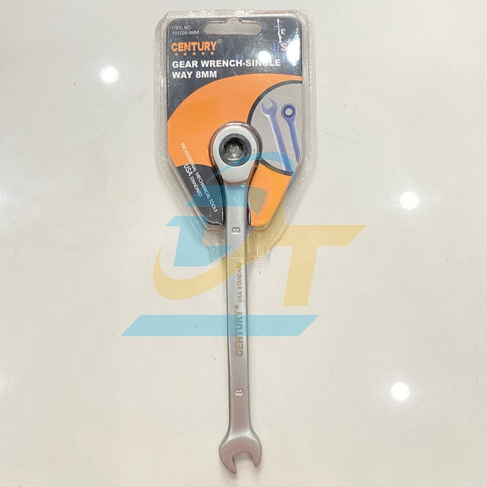 Cờ l&ecirc; v&ograve;ng miệng tự động kh&ocirc;ng đảo chiều 8mm CENTURY 101226-8MM