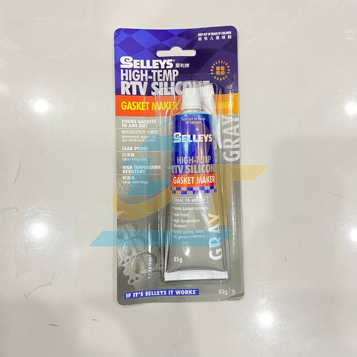 Keo thế ron x&aacute;m Selleys High-temp RTV Silicone 85g