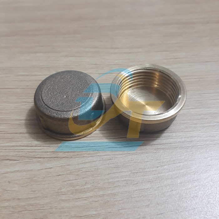 Nắp b&iacute;t ren trong đồng thau phi 32