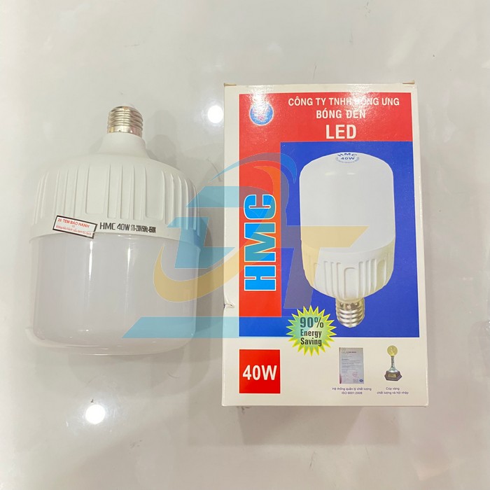 B&oacute;ng đ&egrave;n Led bulb trụ 40W E27 6500K HMC