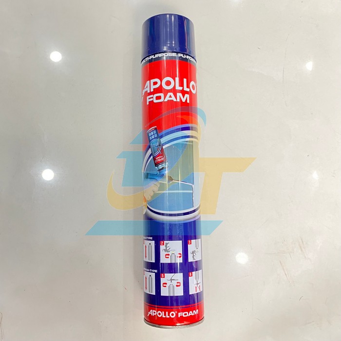 Keo bọt nở Apollo foam 750ml d&ugrave;ng v&ograve;i