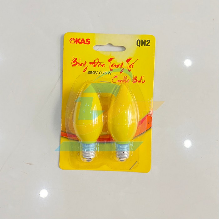 B&oacute;ng đ&egrave;n Led tr&aacute;i ớt m&agrave;u v&agrave;ng OKAS QN2