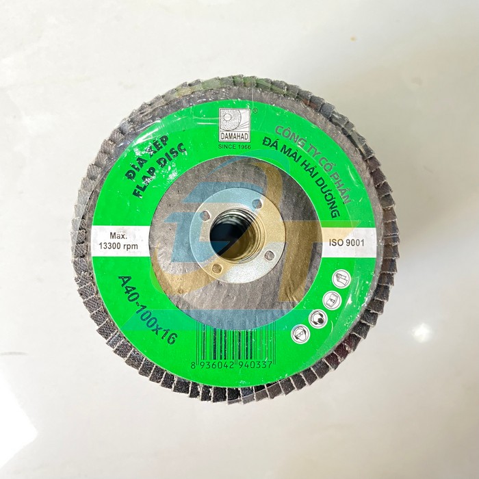 Nh&aacute;m xếp Hải Dương A40 100x16mm m&aacute;c xanh
