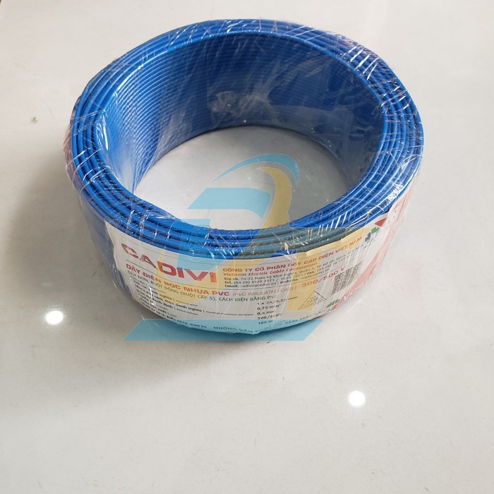 D&acirc;y điện đơn mềm Cadivi VCm 0.75 - 300/500V