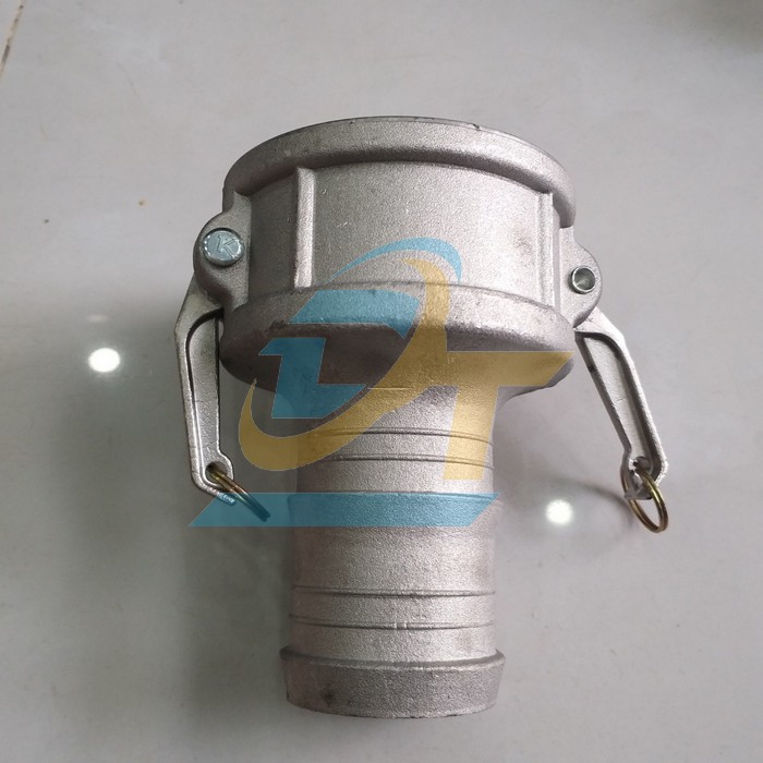 Khớp nối nhanh Camlock nh&ocirc;m kiểu C DN80 (phi 90) đu&ocirc;i 60