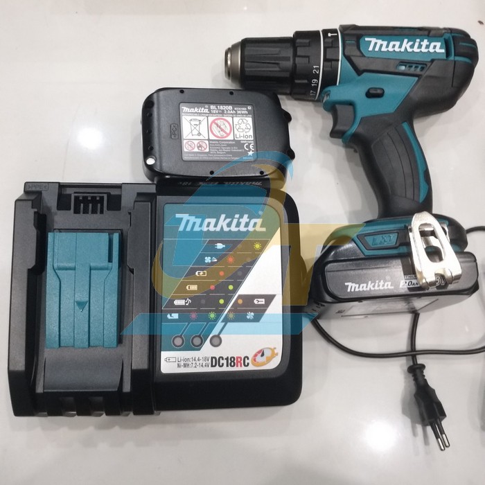 M&aacute;y khoan b&uacute;a vặn v&iacute;t d&ugrave;ng pin 18V Makita DHP482RAE
