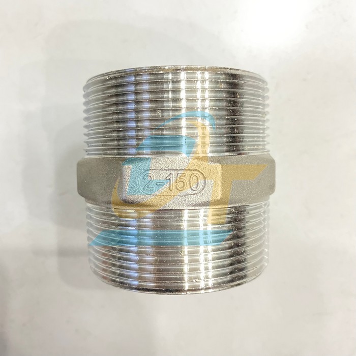 Nối 2 đầu ren ngo&agrave;i (k&eacute;p ren) inox 304 DN50 - Phi 60