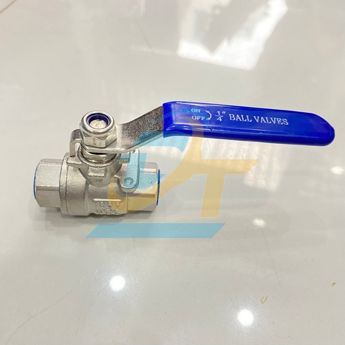 Van bi tay gạt inox 201 DN8 - Phi 13