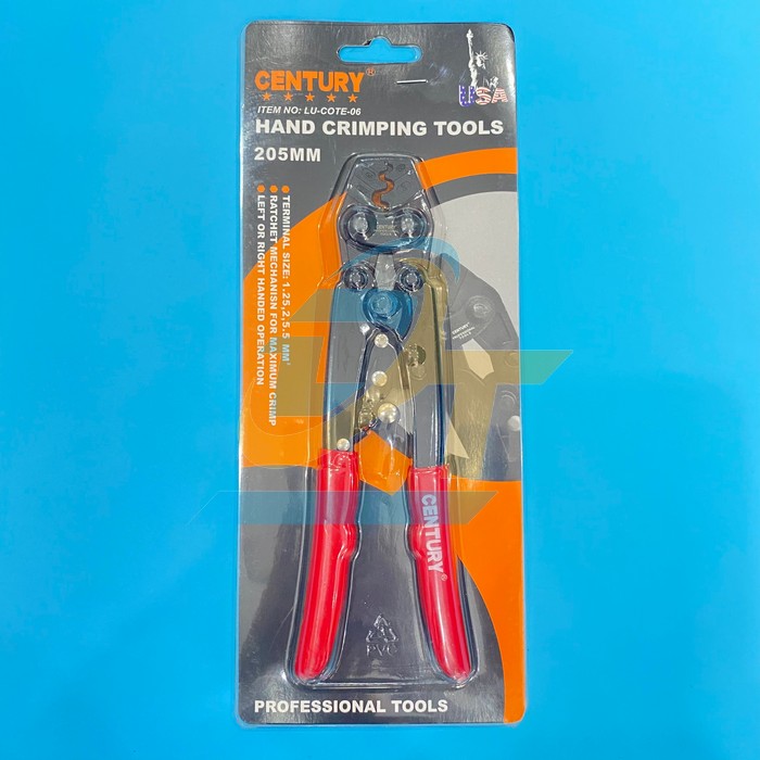 K&igrave;m bấm cos cộng lực số 6 (1.25-5.5mm2) 205mm Century LU-COTE-06