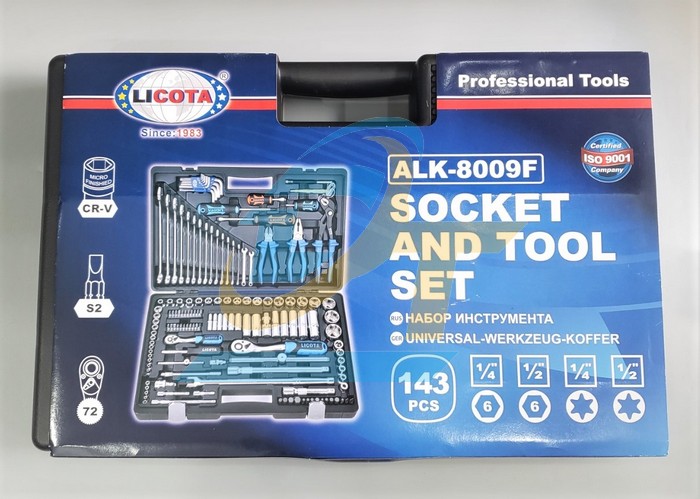 Bộ dụng cụ 143 m&oacute;n LICOTA ALK-8009F