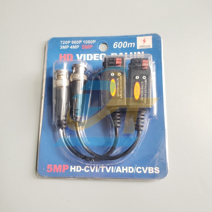 Bộ video balun camera HD 5mp l&otilde;i đồng