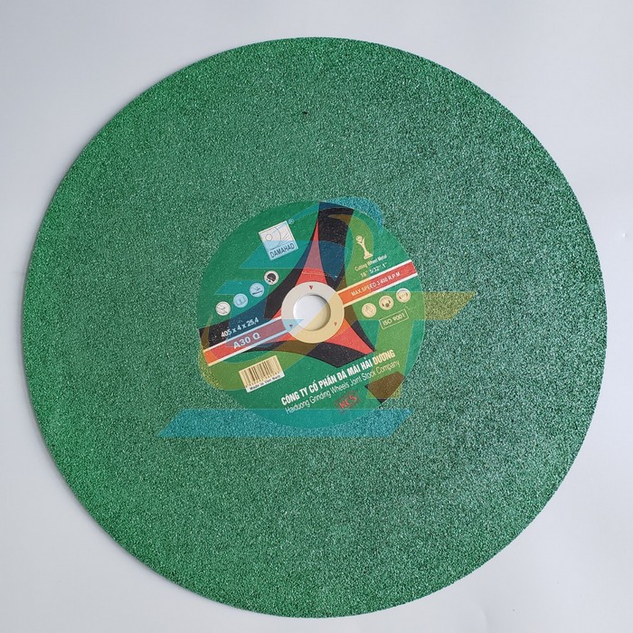 Đ&aacute; cắt xanh Hải Dương A30 Q B F 405x4x25.4