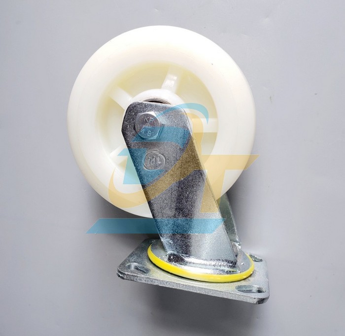 B&aacute;nh xe đẩy Teflon 150X50 c&agrave;ng xoay
