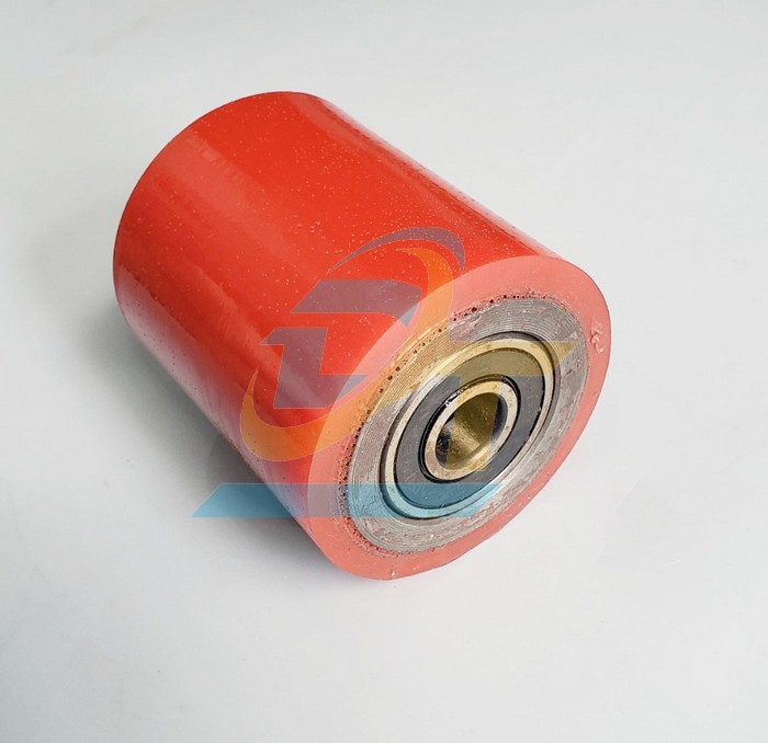 B&aacute;nh xe n&acirc;ng tay PU bạc đạn 80x90