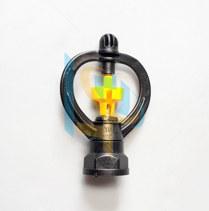 B&eacute;c th&acirc;n xoay 2 tia ren trong 21-27mm (M&agrave;u v&agrave;ng đen)