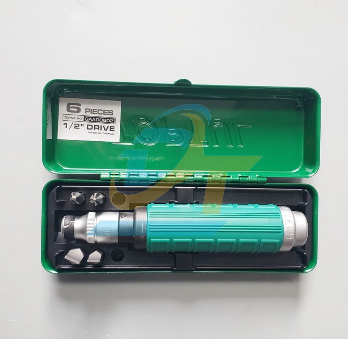 Bộ v&iacute;t đ&oacute;ng 1/2" 6 chi tiết Toptul GAAD0602