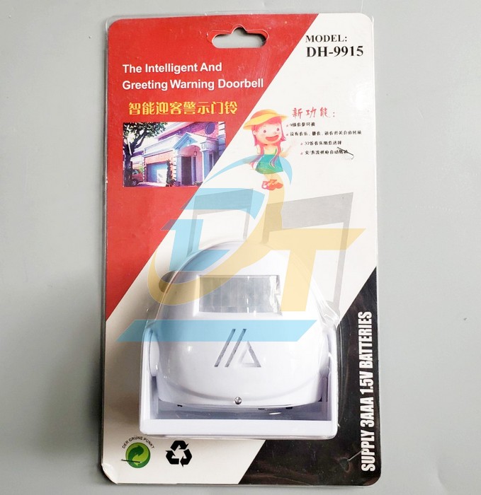 Chu&ocirc;ng nhắc nhở kh&aacute;ch đeo khẩu trang v&agrave; rửa tay DH-9915