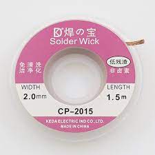 D&acirc;y H&uacute;t Ch&igrave; Solder Remover Wick Wire 1.5mx2.0mm