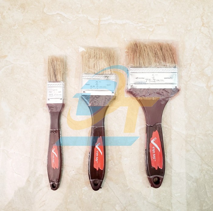 Cọ sơn c&aacute;n n&acirc;u 1"/25.4mm Việt Mỹ