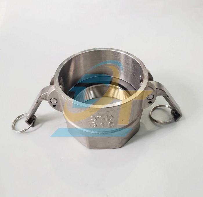 Khớp nối nhanh Camlock inox 304 kiểu D DN80 - 3"