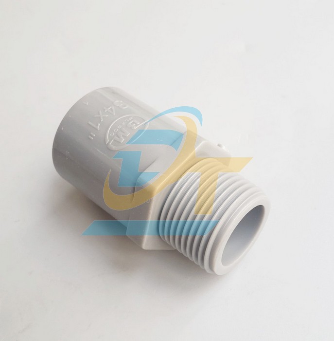 Nối PVC ren ngo&agrave;i 34 d&agrave;y B&igrave;nh Minh