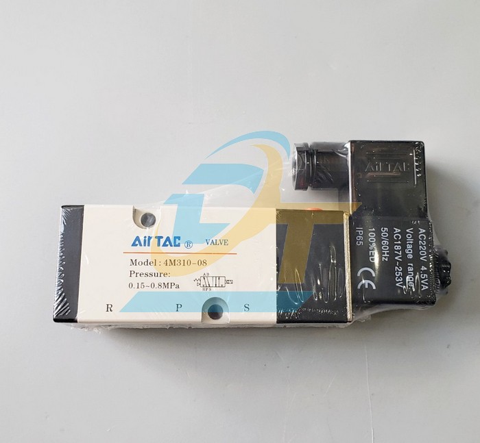 Van điện từ kh&iacute; n&eacute;n AC220V Airtac 4M310-08