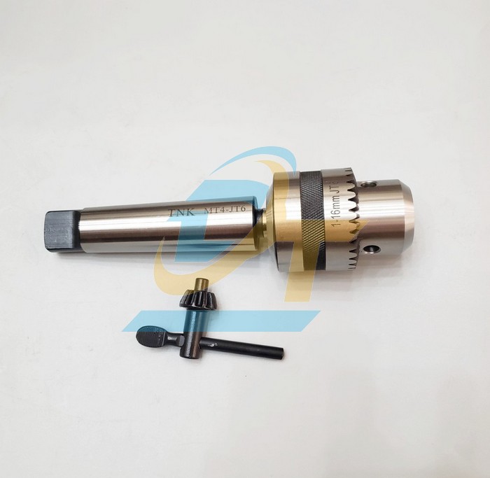Bộ đầu kẹp mũi khoan c&oacute; kh&oacute;a 1-16mm JT6 k&egrave;m chu&ocirc;i c&ocirc;n MT4 Taiwan