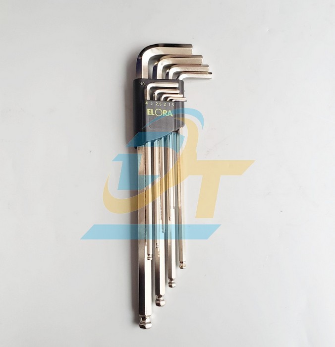 Bộ lục gi&aacute;c đầu bi 9 c&acirc;y 1.5-10mm ELORA 159SKUE