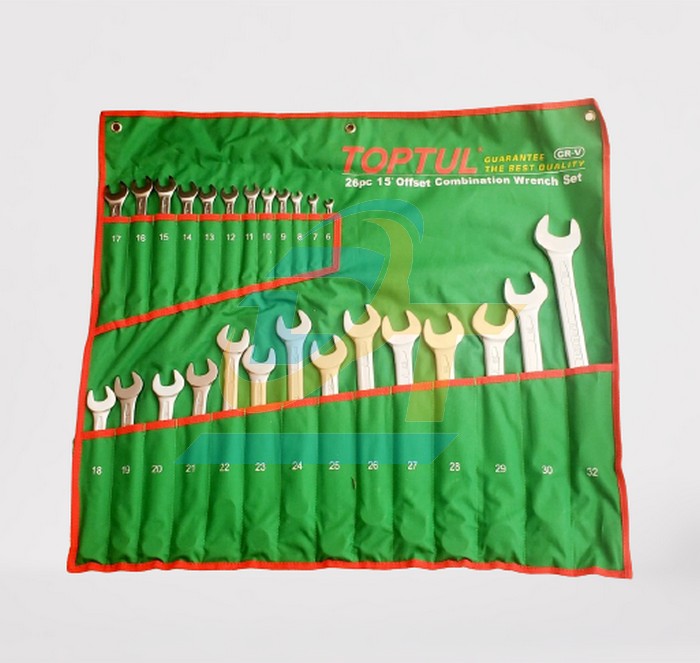 Bộ cờ l&ecirc; miệng v&ograve;ng miệng sao 26 chi tiết 6-32mm Toptul GPAX2601