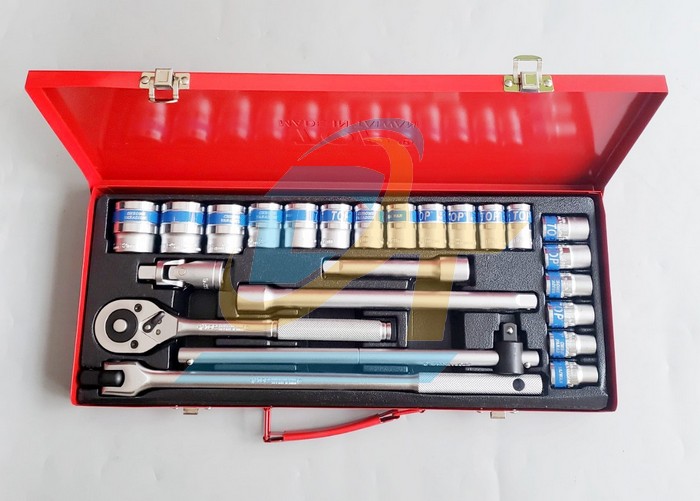 Bộ tu&yacute;p 1/2" lục 24 chi tiết hệ m&eacute;t TOP KW-S424D-1