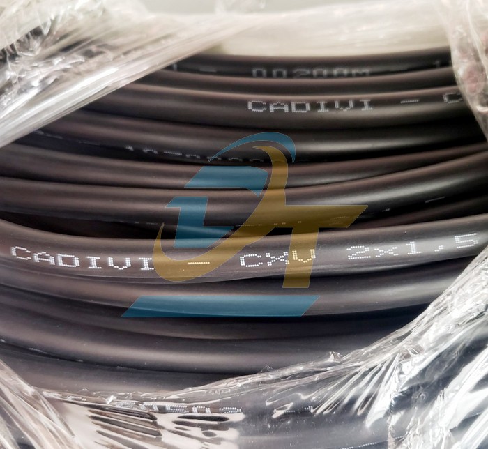 D&acirc;y c&aacute;p điện Cadivi CXV 2x1.5 - 0.6/1kV