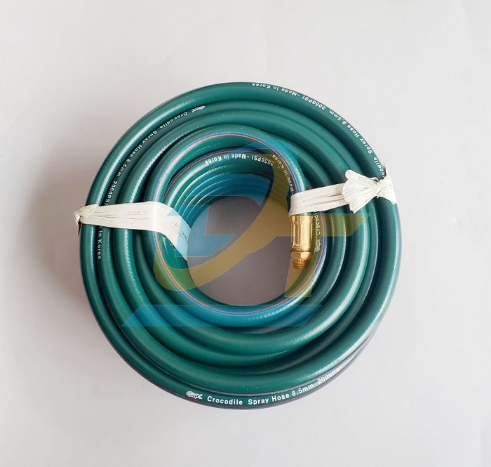 D&acirc;y phun &aacute;p lực Crocodile - Korea 8.5mmx20m (Xanh)