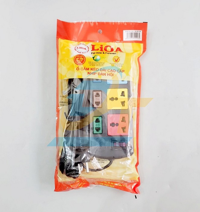 Ổ cắm điện đa năng 6 chấu LiOA 3D3S52 - d&acirc;y d&agrave;i 5m