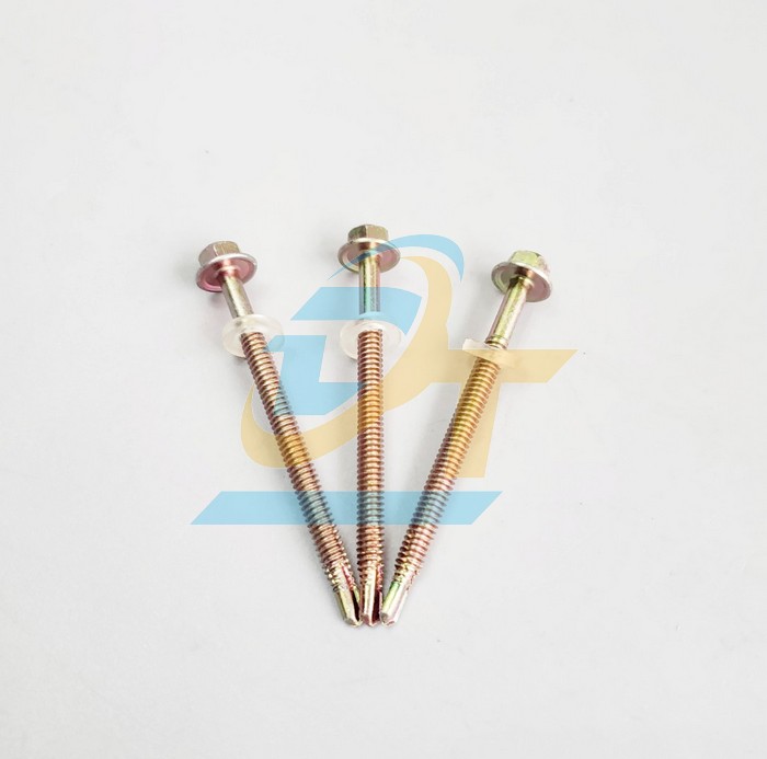 V&iacute;t bắn t&ocirc;n sắt ron trắng xi 7 m&agrave;u M12x120mm