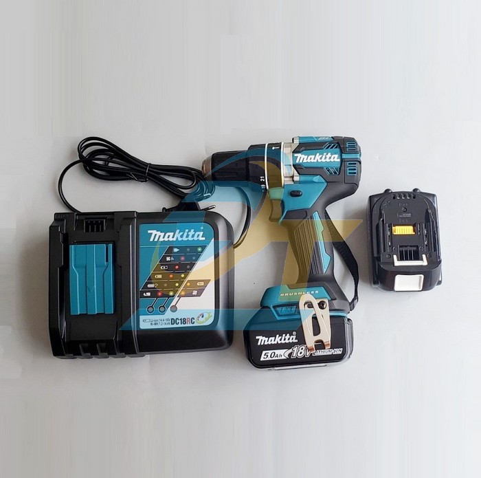 M&aacute;y khoan b&uacute;a vặn v&iacute;t d&ugrave;ng pin 18V Makita DHP484RTE (K&egrave;m 2 Pin 5.0Ah + Sạc)
