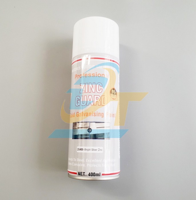 Sơn xịt kẽm lạnh m&agrave;u bạc s&aacute;ng Emonra ZG400 (400ml)